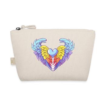 My heart mom - Organic Pouch - nature - Front