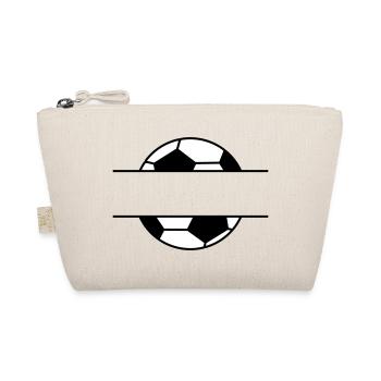 Étiquette de nom de football avec le nom souhaité - Trousse biologique - nature - Devant