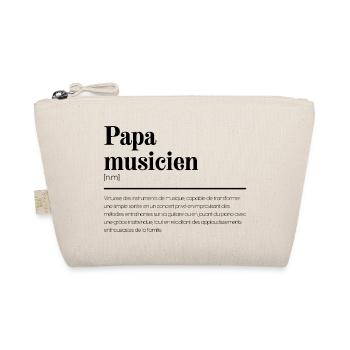Papa Musicien - Trousse biologique - nature - Devant