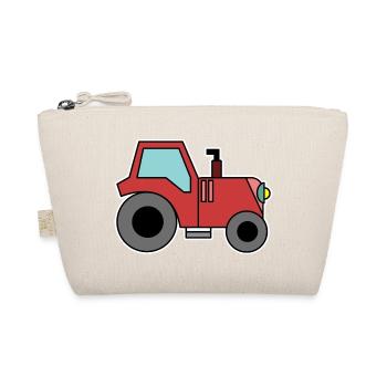 Country Life Tractor Farm Motor Vehicle Farmer - Organic Pouch - nature - Front