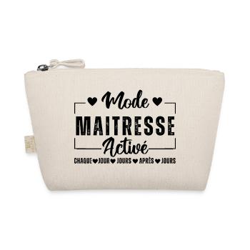 Mode maitresse activé cadeau maîtresse d' école - Trousse biologique - nature - Devant
