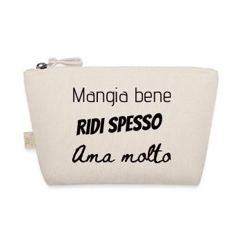 Cadeau fan Italie - Trousse biologique - nature - Devant