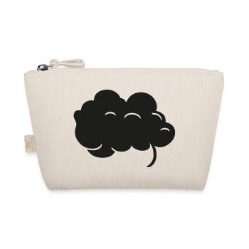 Schwarze Wolke - Bio-Täschchen - Natur - Vorne