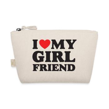 J’aime ma petite amie - Trousse biologique - nature - Devant