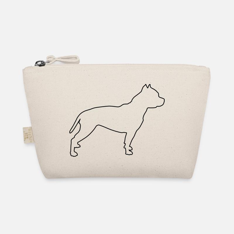 pitbull konturen 1 Bio-Täschchen