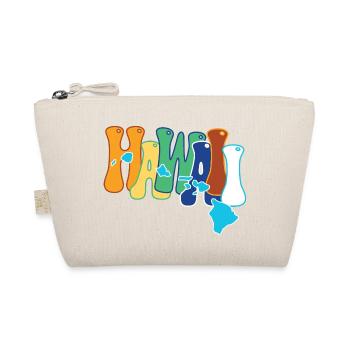 idee cadeau design graphique carte iles de Hawaii - Trousse biologique - nature - Devant