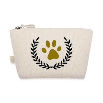Wreath Paw - Organic Pouch - nature - Front