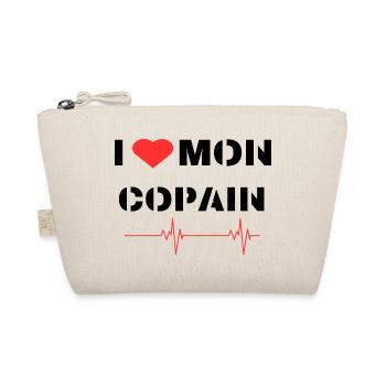 Déclaration d'amour à mon copain - Trousse biologique - nature - Devant