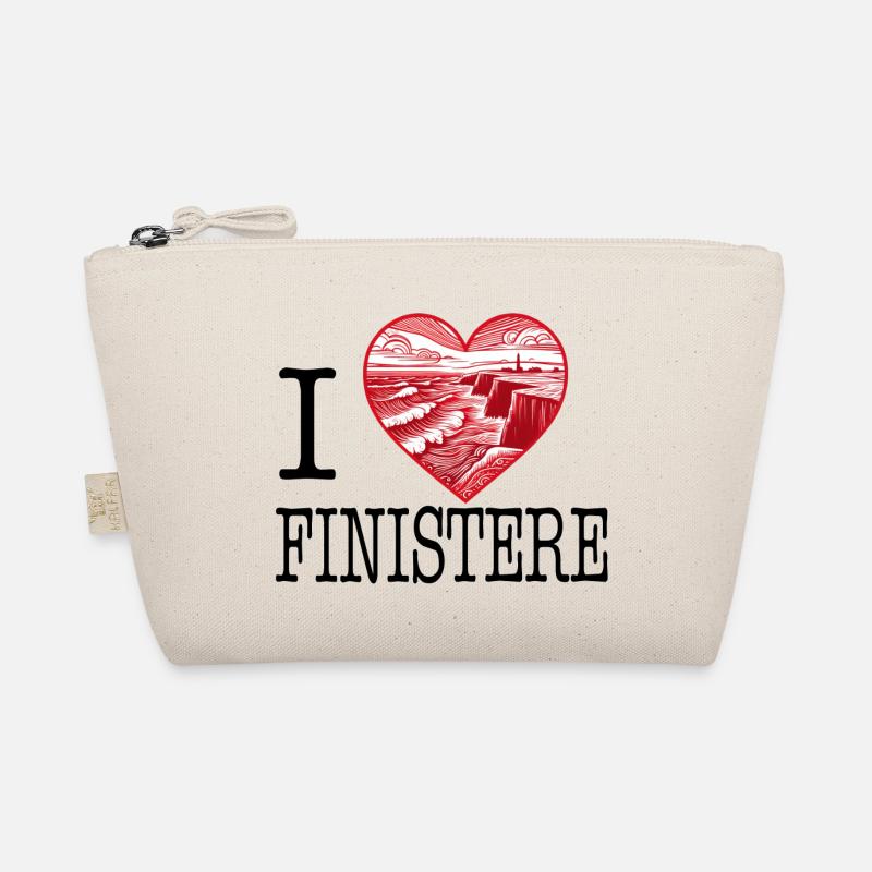 Ich liebe Finistere - Bio-Täschchen - Natur