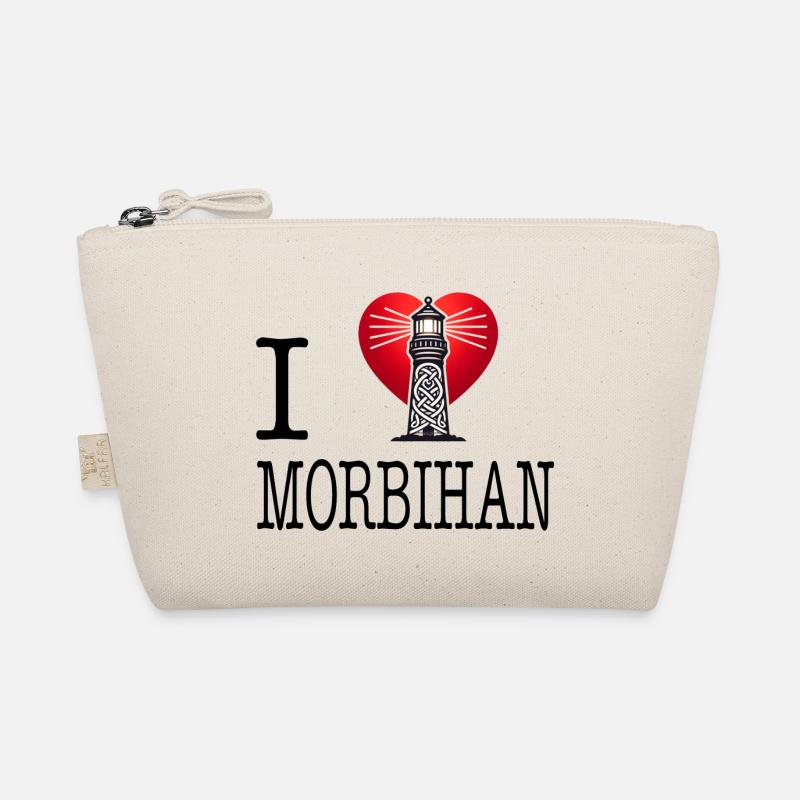 Ich liebe Morbihan Bio-Täschchen