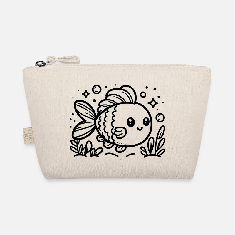 Fisch Unter Wasser Bio-Täschchen