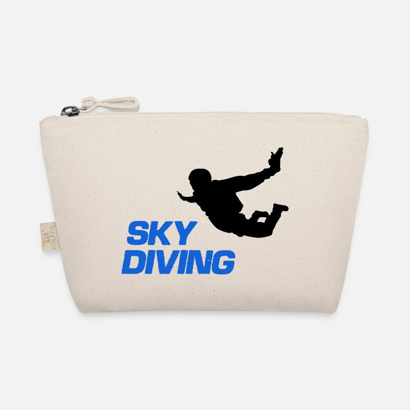 sky diving - Bio-Täschchen - Natur