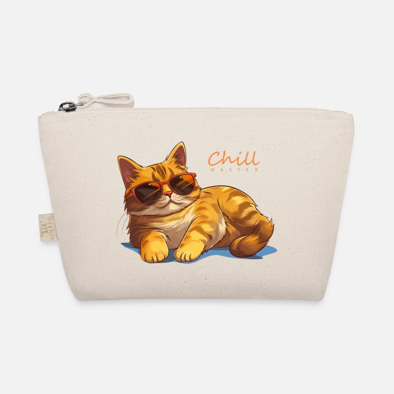 Chill Master Cat - Bio-Täschchen - Natur