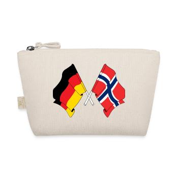 Flag of Germany and flag Norway - Organic Pouch - nature - Front