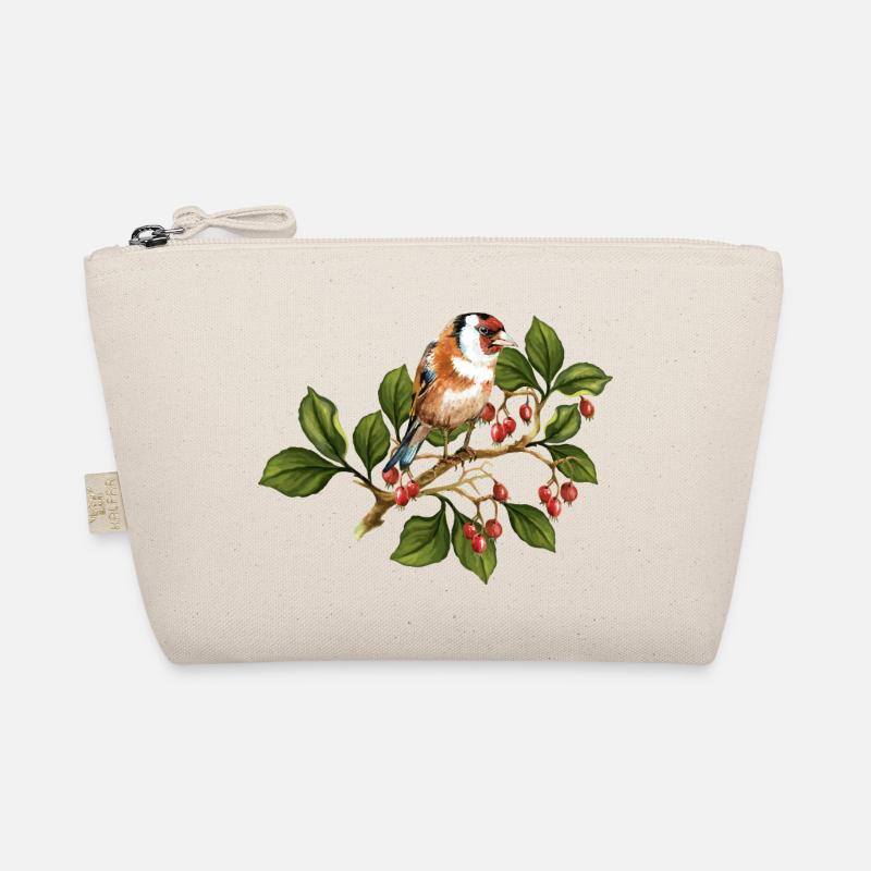 Bunter Vogel Bio-Täschchen