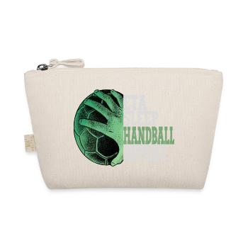Manger dormir handball répéter joueur de handball drôle - Trousse biologique - nature - Devant