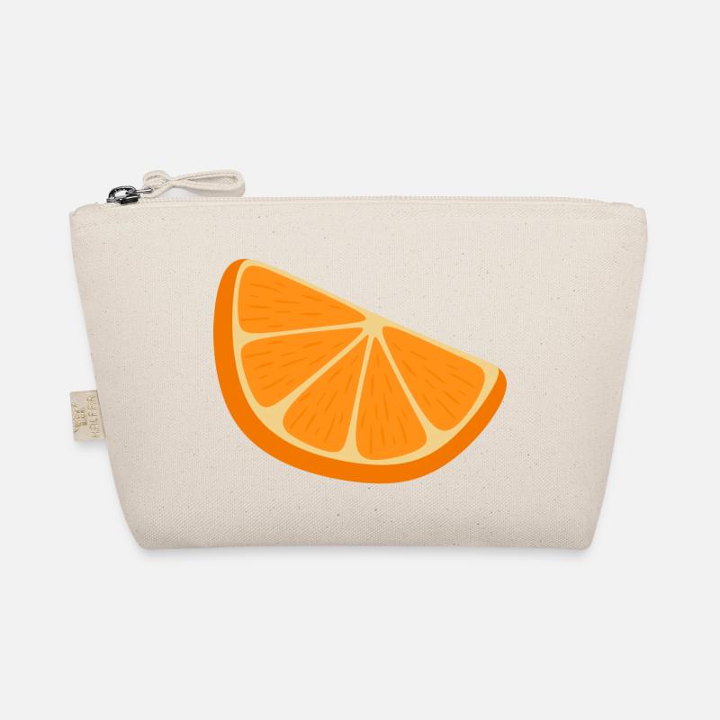 orange slice Organic Pouch
