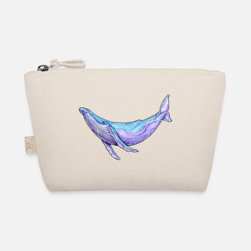 Baleine à bosse aquarelle Trousse biologique