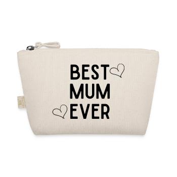 Best Mum Ever - Bio-Täschchen - Natur - Vorne