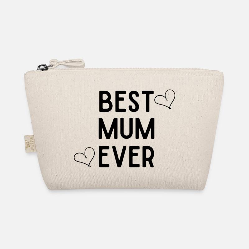 Best Mum Ever - Bio-Täschchen - Natur