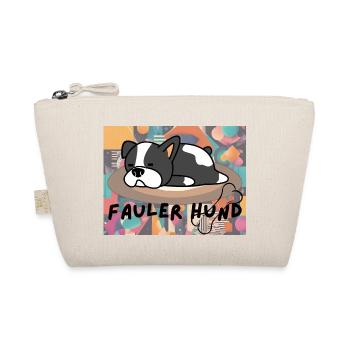 Logo de sommeil de chien paresseux - Trousse biologique - nature - Devant