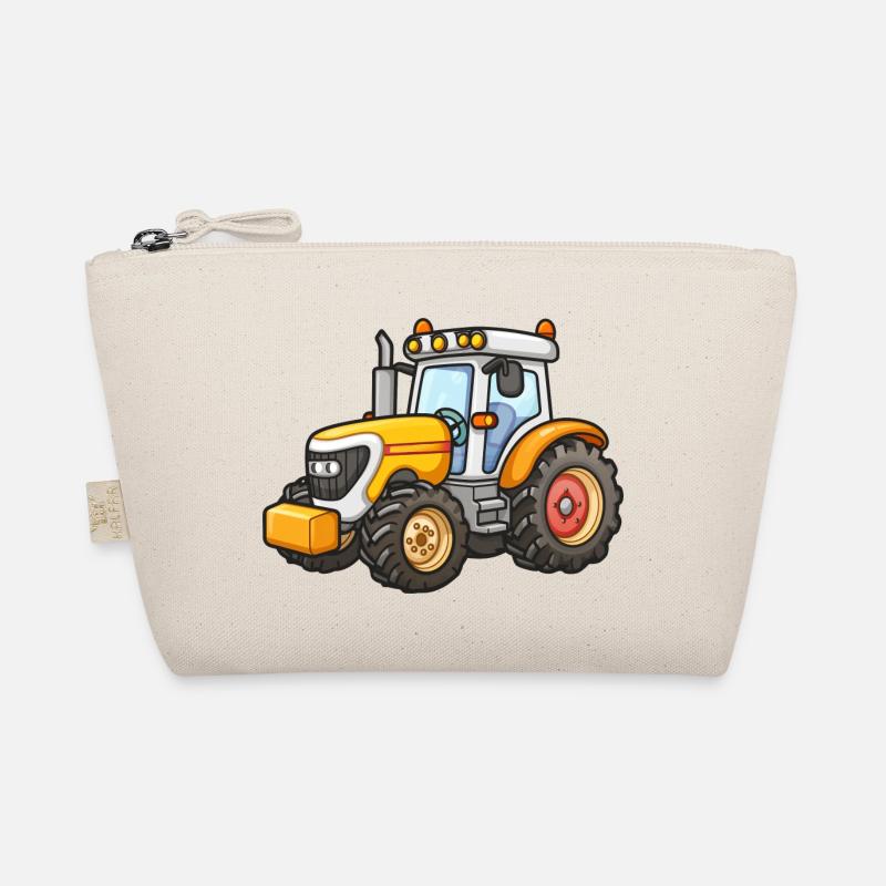 Niedlicher Traktor Bio-Täschchen