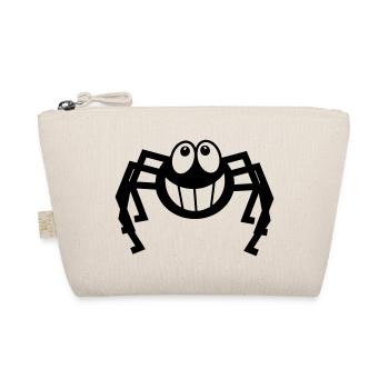 Spider laughing - Organic Pouch - nature - Front