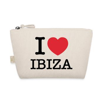 J’aime Ibiza | Ibiza | I Heart Ibiza | Espagne - Trousse biologique - nature - Devant