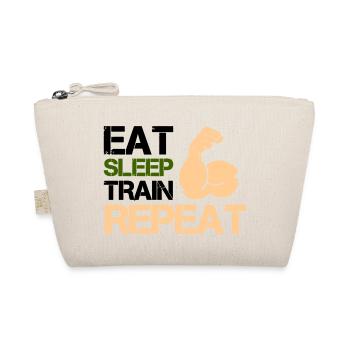 Biceps Eat Sleep Train - Organic Pouch - nature - Front