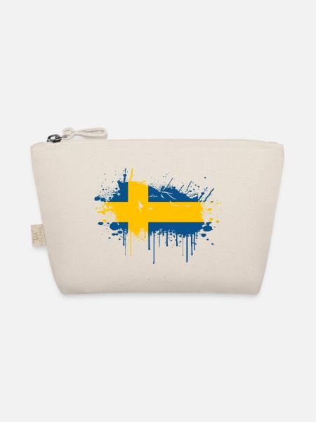 Sweden Sweden Scandinavia Nordic countries Viking Europe - Organic Pouch - nature - Front