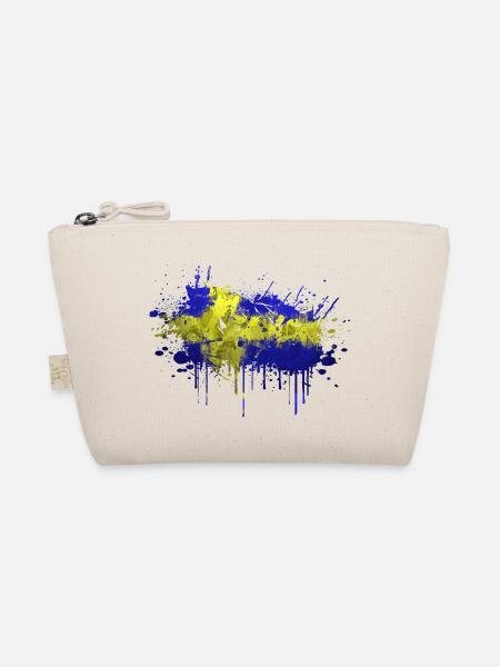 Sweden Sweden Scandinavia Nordic countries Viking Europe - Organic Pouch - nature - Front