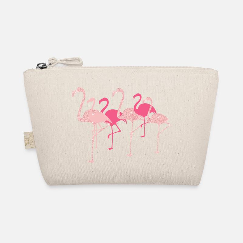 Flamingo Flamingo Små øko-stofpunge