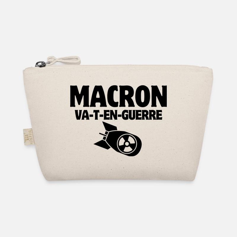 anti-guerre, Macron, stop War Trousse biologique
