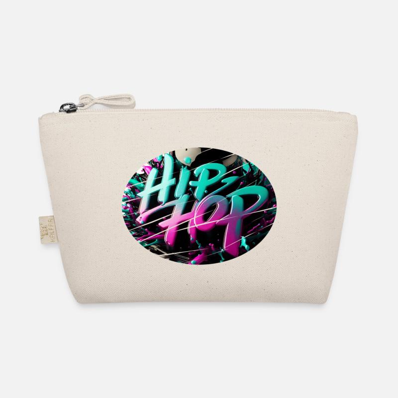 hip-hop T - Bio-Täschchen - Natur