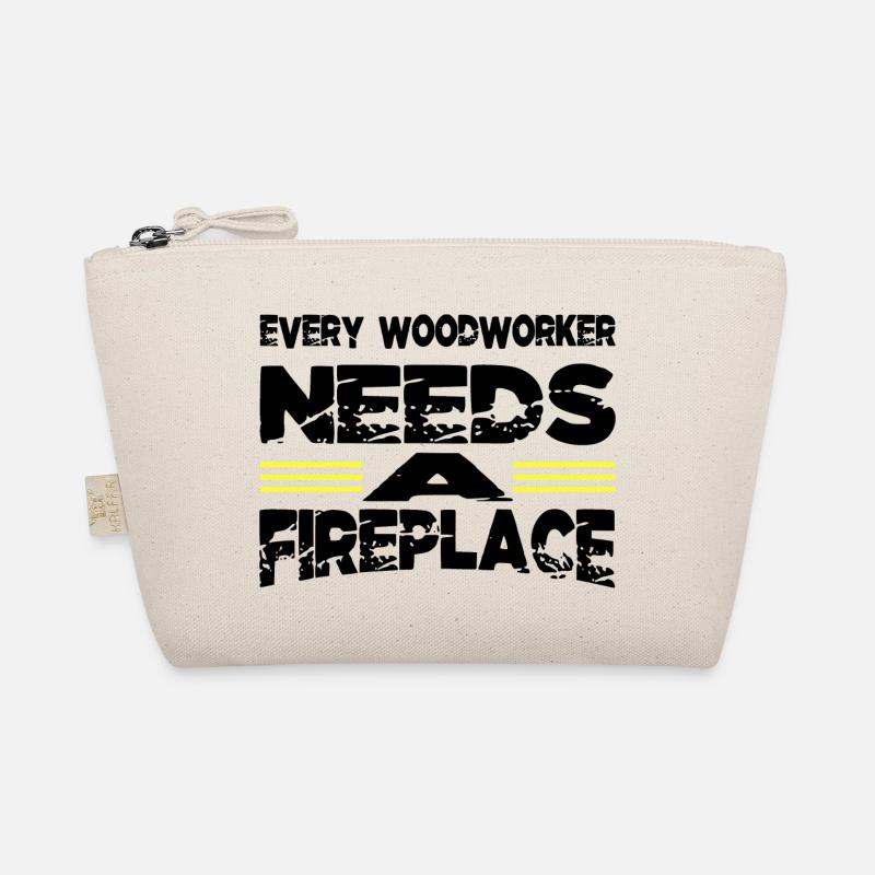 joke present idea cabinetmaker woodworking Organic Pouch