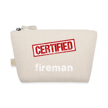 Feuerwehrmann - Bio-Täschchen - Natur - Vorne