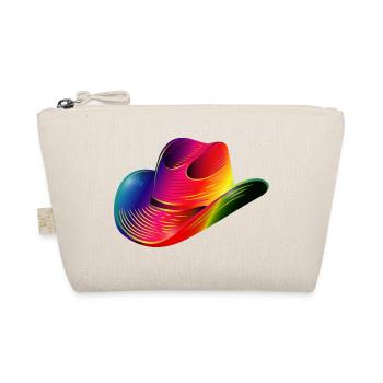 Chapeau de cow-boy, chapeau western aux couleurs de l’arc-en-ciel - Trousse biologique - nature - Devant