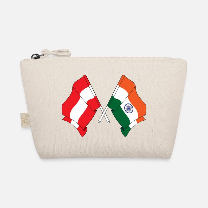 Drapeau Autriche, Drapeau Inde Trousse biologique