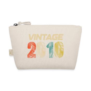 Vintage 2010 Retro - Best Seller - Organic Pouch - nature - Front