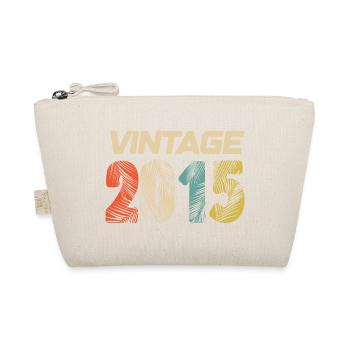 Vintage 2015 Retro - Bestseller - Organic Pouch - nature - Front