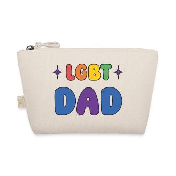 LGBTQ Pride Month - LGBT Dad - Organic Pouch - nature - Front