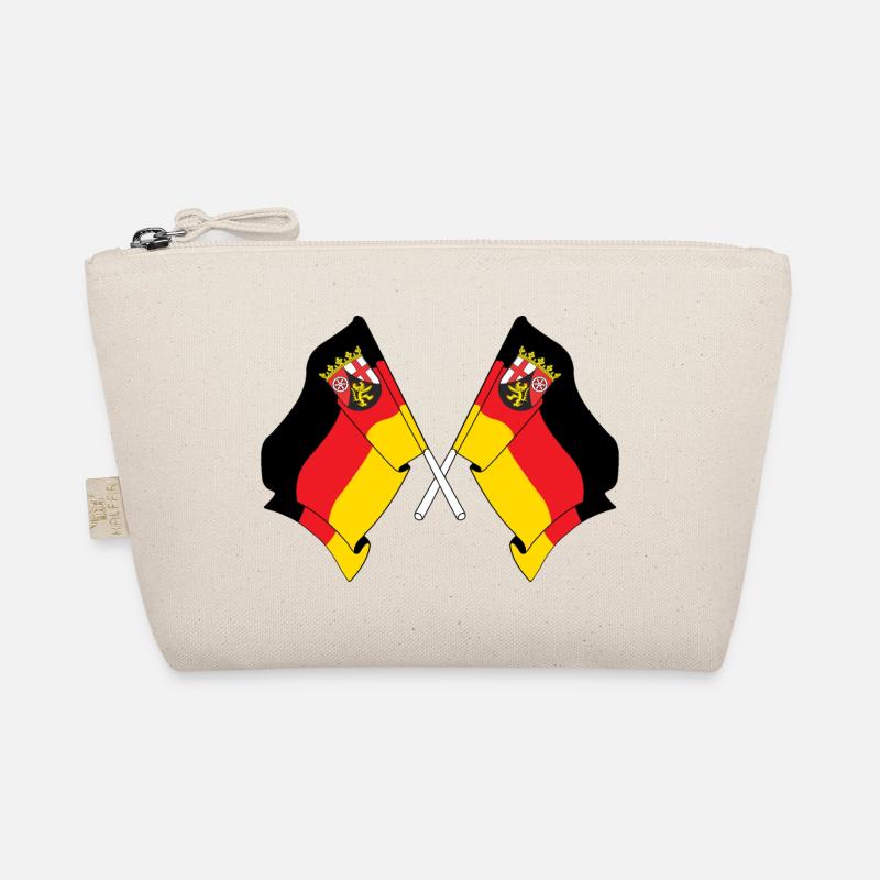 Deux drapeaux de la Rhénanie palz Trousse biologique