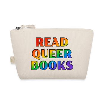 Lire des livres queer - Trousse biologique - nature - Devant