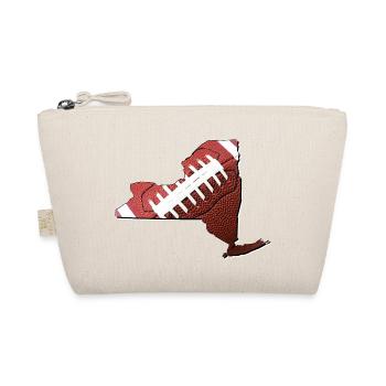New York (United States) | real football | Map - Organic Pouch - nature - Front