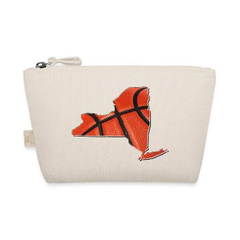 New York (United States) | real basketball | Map - Organic Pouch - nature - Front