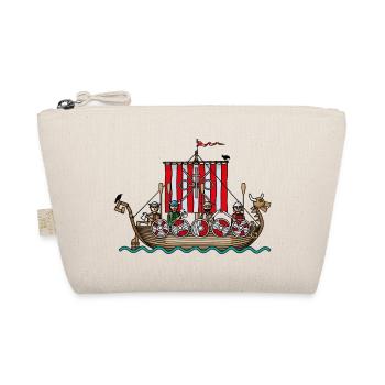 Vikings on the high seas - Organic Pouch - nature - Front