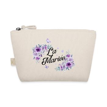 la mariée floral violet - Trousse biologique - nature - Devant