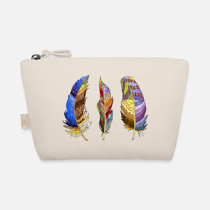 Feder Bio-Täschchen