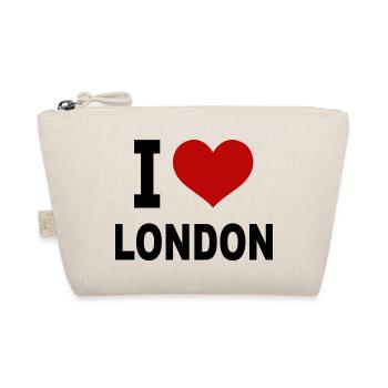 I love London - Bio-Täschchen - Natur - Vorne