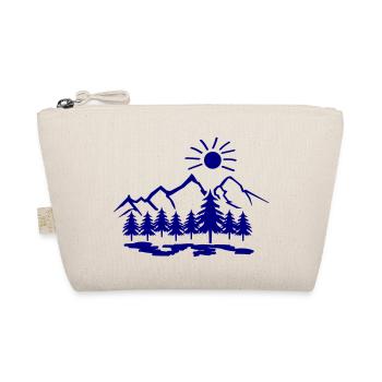 Nature Mountains - Organic Pouch - nature - Front